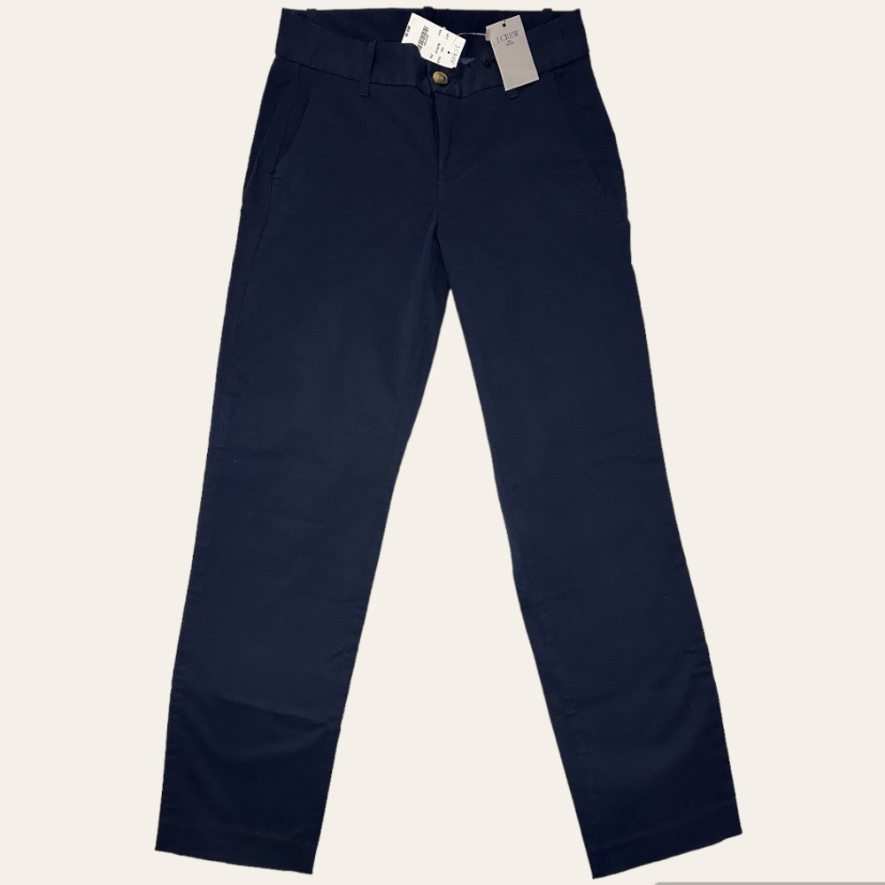 NWT J. Crew Women’s Navy Chino Pant Size Petite 00